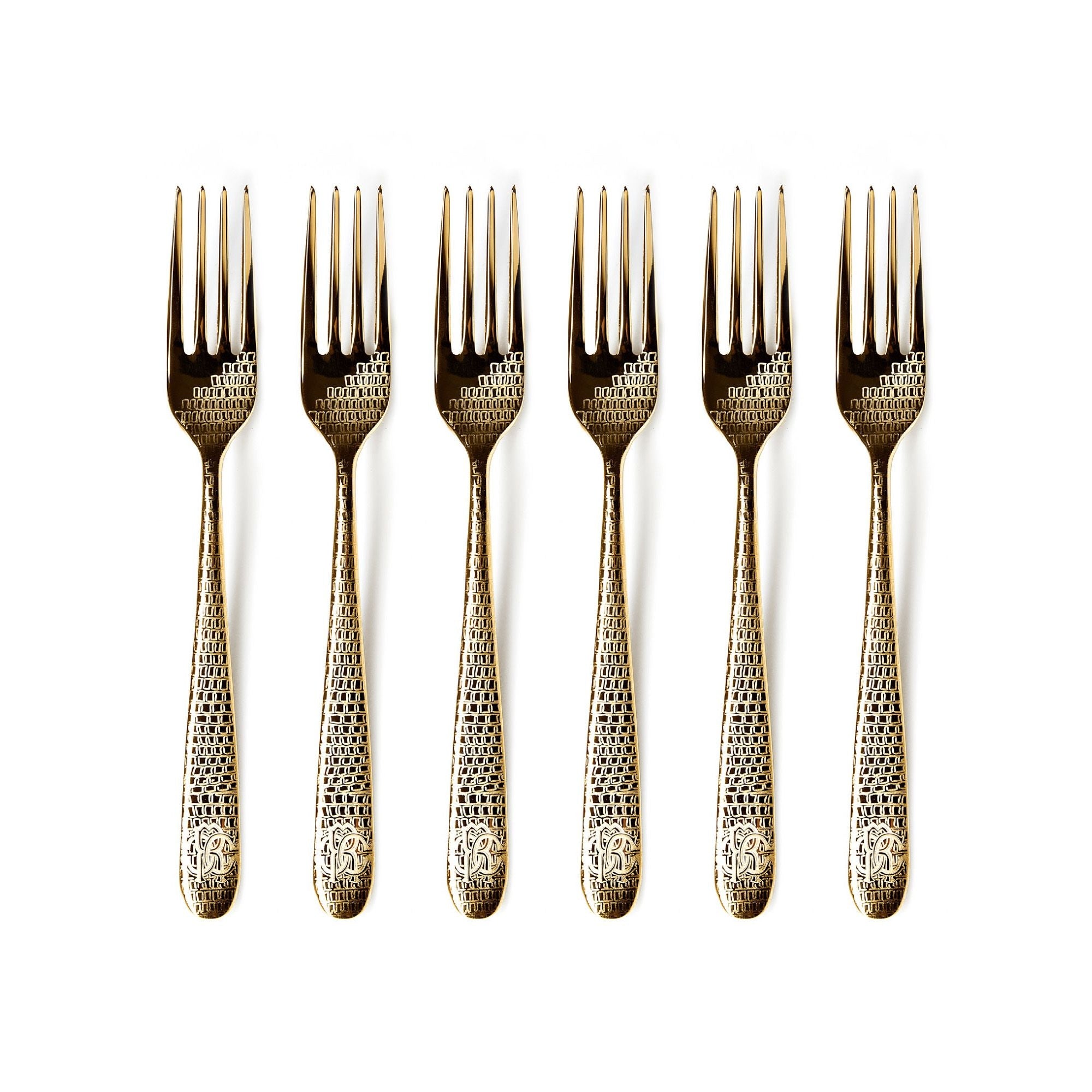 ROBERTO CAVALLI - TABLE FORK - SET 6 PCS